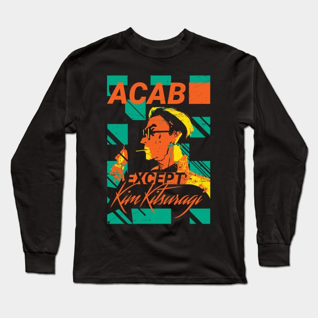 ACAB Except Kim Kitsuragi Long Sleeve T-Shirt by KaceVOID